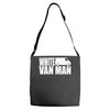 white van man funny Adjustable Strap Totes