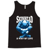 skinhead a way of life blue ideal birthday gift present. Tank Top