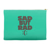 sad but rad girls Accessory Pouches