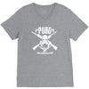 winner winner chicken dinner emblem V-Neck Tee