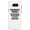 February Girls Are Sunshine Mixed With A Little Hurricane Samsung Galaxy S8