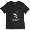 Happiness is Camp V-Neck Tee