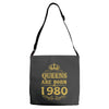 queens are born in 1980 Adjustable Strap Totes