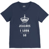 Don't Be Jealous Just Because Look This Good At 50 V-Neck Tee