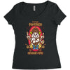 mochonesa Women's Triblend Scoop T-shirt