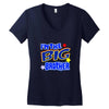 i'm the big brother Women's V-Neck T-Shirt