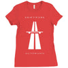 kraftwerk autobahn Ladies Fitted T-Shirt