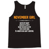 November Girl Hated By Many Tank Top