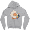 bffs (steven and lion) Zipper Hoodie