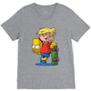 bart simpson V-Neck Tee
