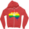 Vote Yes-Australia Marriage Equality Zipper Hoodie