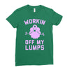 vintage dg506 workin off my lumps best trending Ladies Fitted T-Shirt