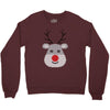 christmas reindeer rudolph Crewneck Sweatshirt