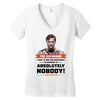 the notorıous i want to take this opportunity to apologize to absolut Women's V-Neck T-Shirt