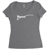 ibanes new Women's Triblend Scoop T-shirt