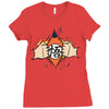 angry Ladies Fitted T-Shirt
