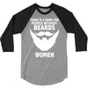 funny beards 3/4 Sleeve Shirt