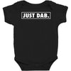 just dab border Baby Bodysuit