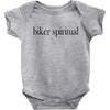 biker spiritual Baby Bodysuit