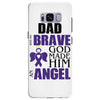 my dad was so brave god made him an angel Samsung Galaxy S8 Plus Case