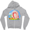 opposite day Zipper Hoodie