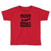 weekend rugby forecast beer pub drink Toddler T-shirt