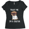 trust me i'm a dogtor Women's Triblend Scoop T-shirt