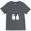 peace and hate can you tell the difference V-Neck Tee