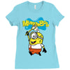 minion bob Ladies Fitted T-Shirt