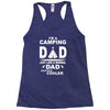 i'm a camping dad Racerback Tank