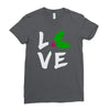 love christmas trending Ladies Fitted T-Shirt