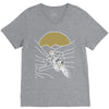 mountain biker V-Neck Tee