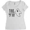 boo y'all Women's Triblend Scoop T-shirt