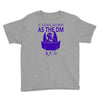 it goes down as the dm Youth Tee