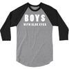 boys with blue eyes 3/4 Sleeve Shirt