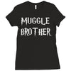 muggle brother Ladies Fitted T-Shirt