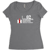 case ih farm center line Women's Triblend Scoop T-shirt