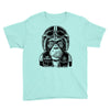 monkey in the motorcycle Youth Tee