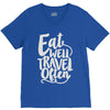 eat well travel often V-Neck Tee