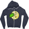 moon invaders Zipper Hoodie