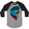 cat punk 3/4 Sleeve Shirt