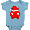 mooncake christmas santa parody Baby Bodysuit