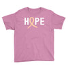 Hope Uterine Cancer Awareness Youth Tee