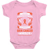 Never Underestimate the Strength of a Skin Cancer Warrior Baby Bodysuit