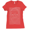 skull division Ladies Fitted T-Shirt