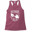 cat best friends for life Racerback Tank