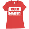 rule maker Ladies Fitted T-Shirt