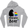 mama bear gay pride Zipper Hoodie