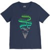 aurora borealis V-Neck Tee