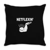 Netflexin Throw Pillow